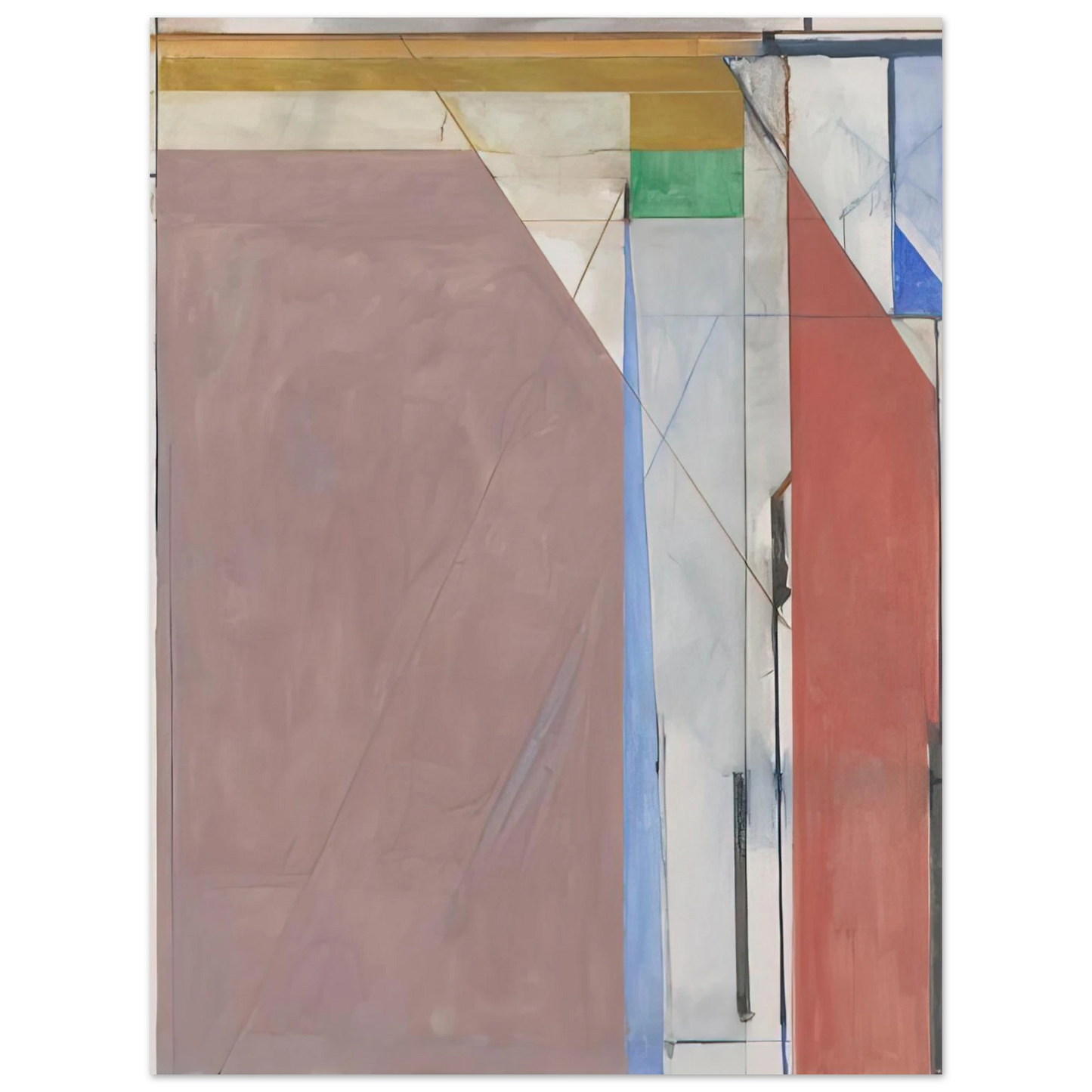 Richard Diebenkorn - Ocean Park #70  75x100 cm / 30x40inches Fine Art Poster