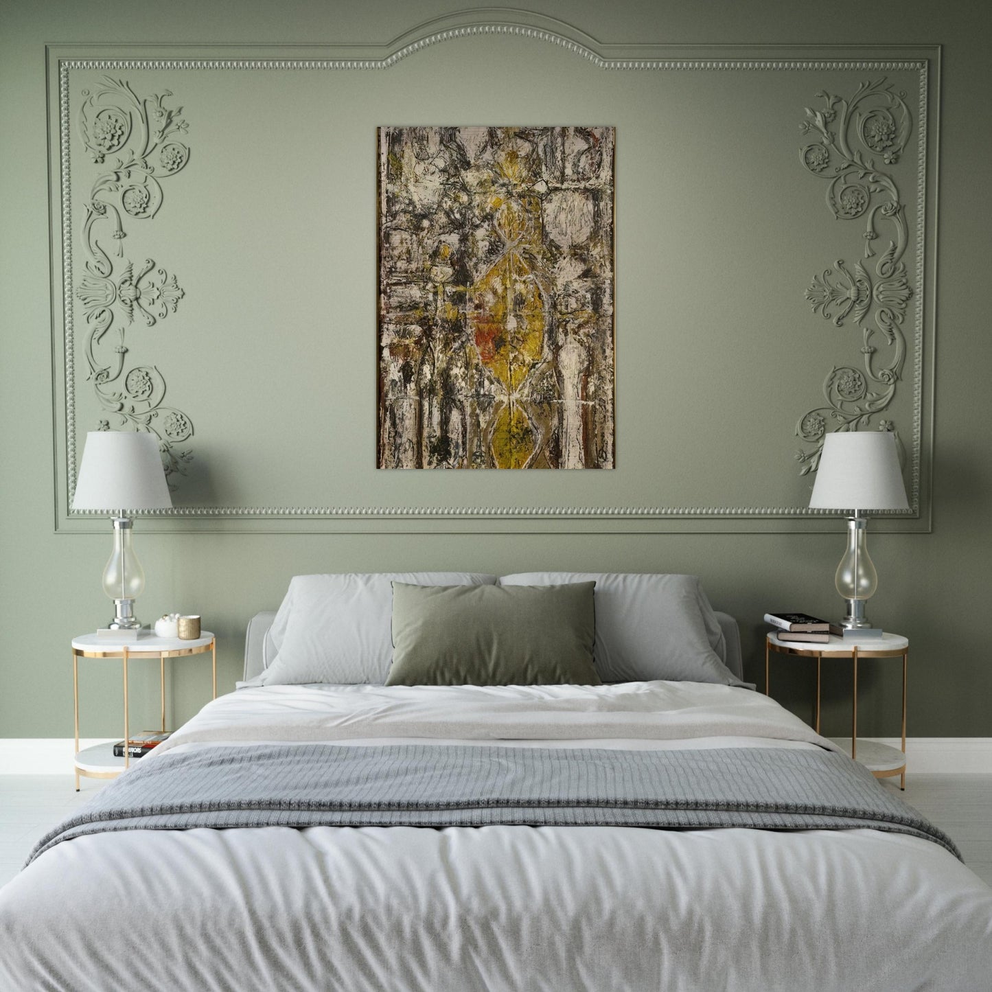 Cascella II - Richard Pousette-Dart Brushed Aluminum Print - 70x100 cm / 28x40 inches | Richard Pousette-Dart Aluminum Print | Richard Pousette-Dart Prints