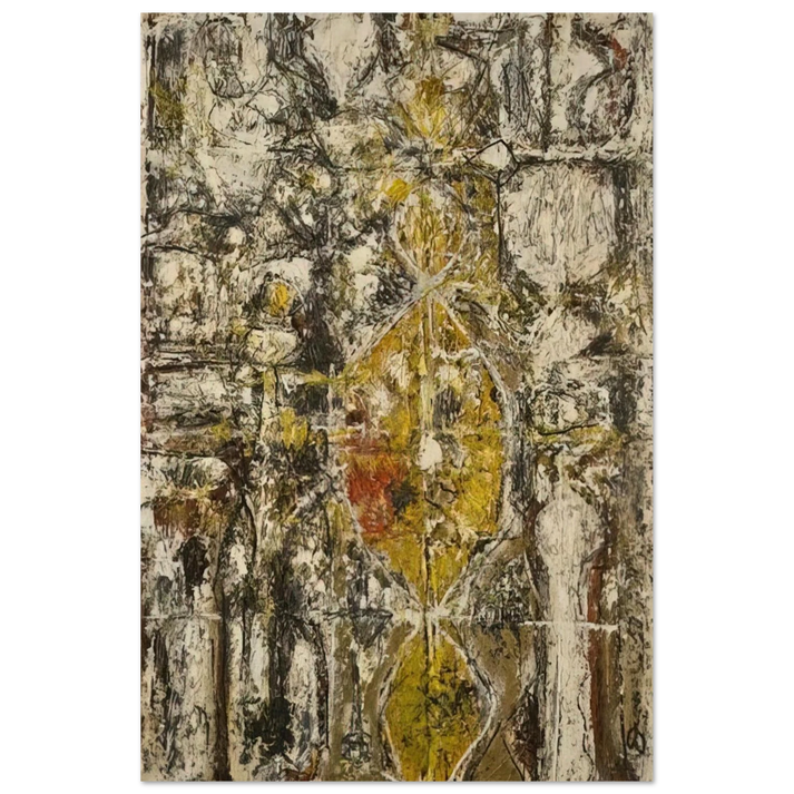 Cascella II - 1952 - Richard Pousette-Dart Art Prints - 100x150 cm / 40x60″ inches | Richard Pousette-Dart Poster | Richard Pousette-Dart Prints