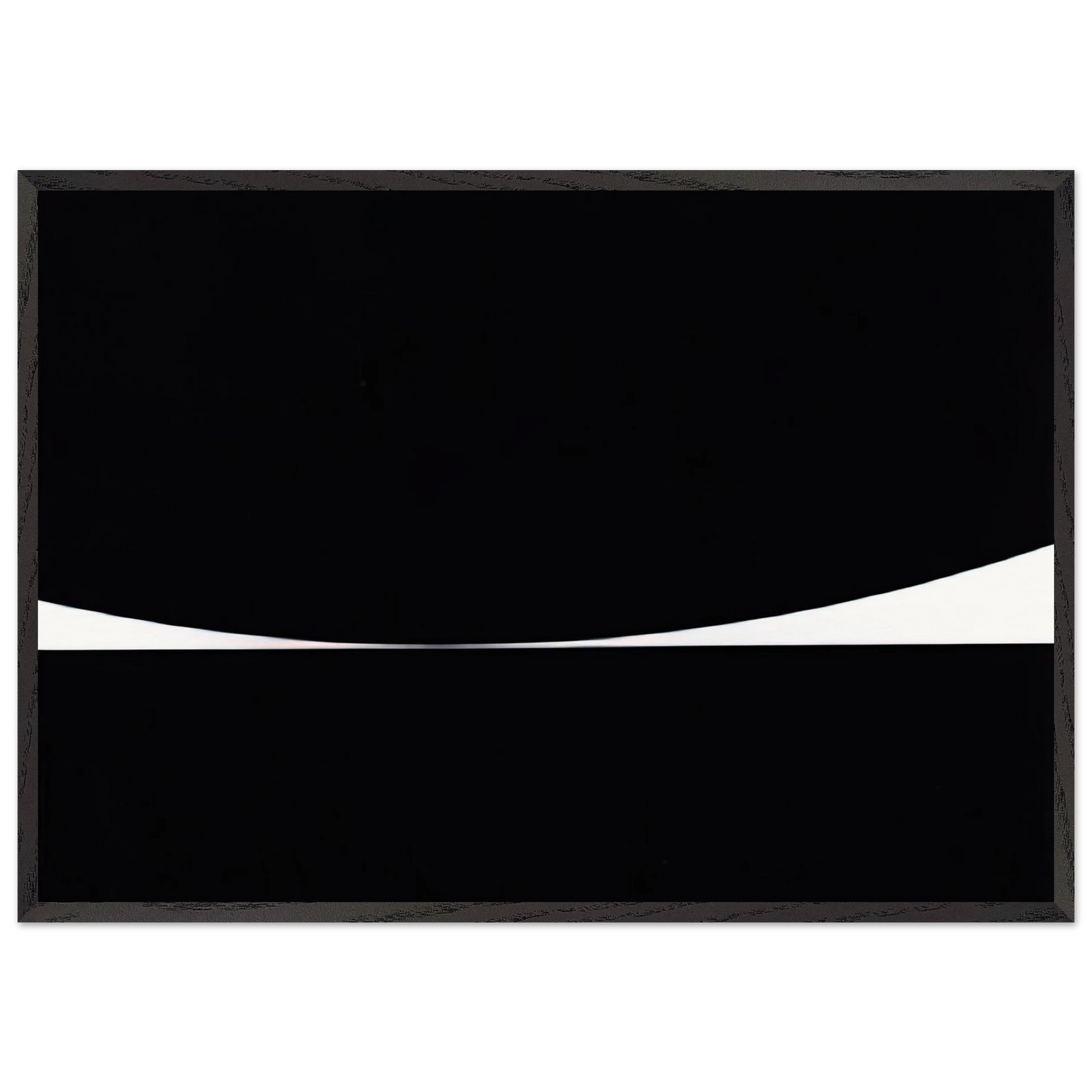 KISS 1961 - Bridget Riley 70x100 cm / 28x40 inches Framed Art Print – Black Wooden Frame