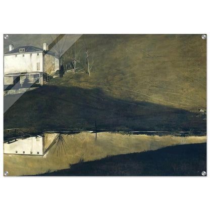 BROWN SWISS - Andrew Wyeth Acrylic Print - 70x100 cm / 28x40″ inches