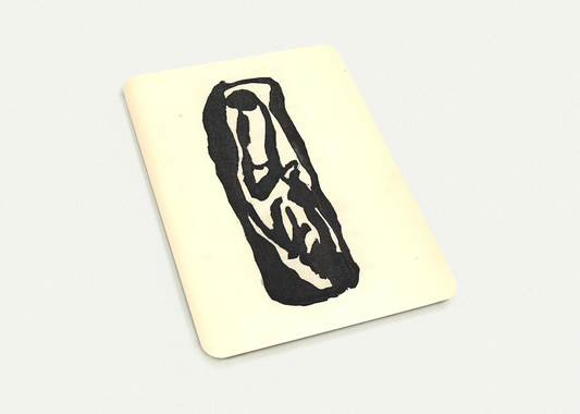 Illustration for Tristan Tzara s Vingt-cinq poèmes By Jean Arp Pack of 10 Post Cards | Jean Arp Post Cards | A6 (10.5 x 14.8 cm) - 4.1 x 5.8 inches