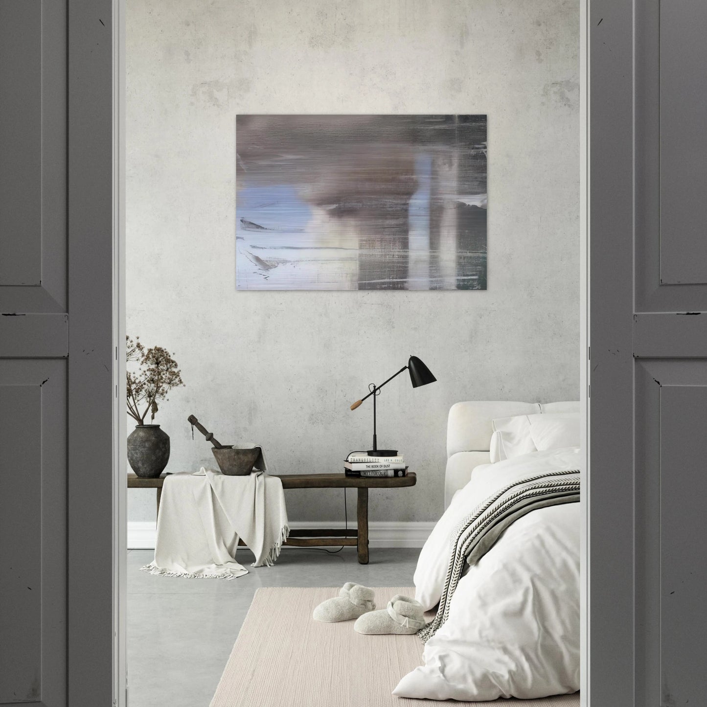 SEPTEMBER 2005 - Gerhard Richter Brushed Aluminum Print - 70x100 cm / 28x40 inches | Gerhard Richter Aluminum Print | Gerhard Richter Prints
