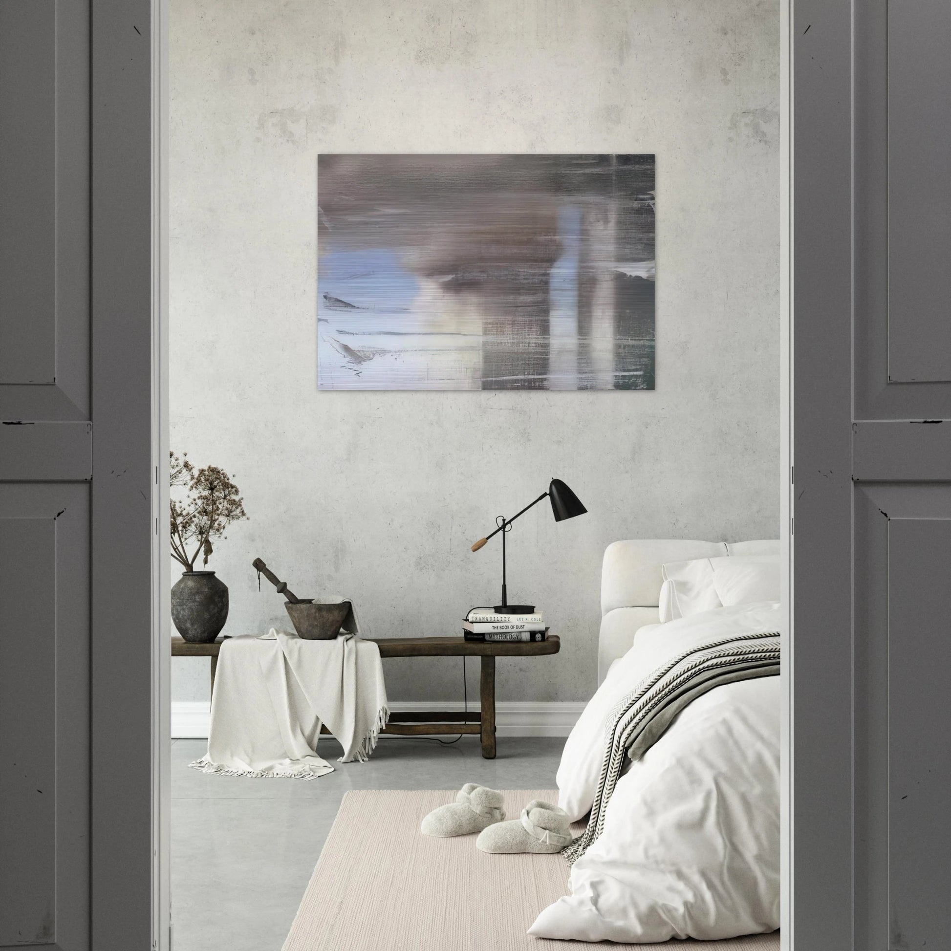 SEPTEMBER 2005 - Gerhard Richter Brushed Aluminum Print - 70x100 cm / 28x40 inches | Gerhard Richter Aluminum Print | Gerhard Richter Prints