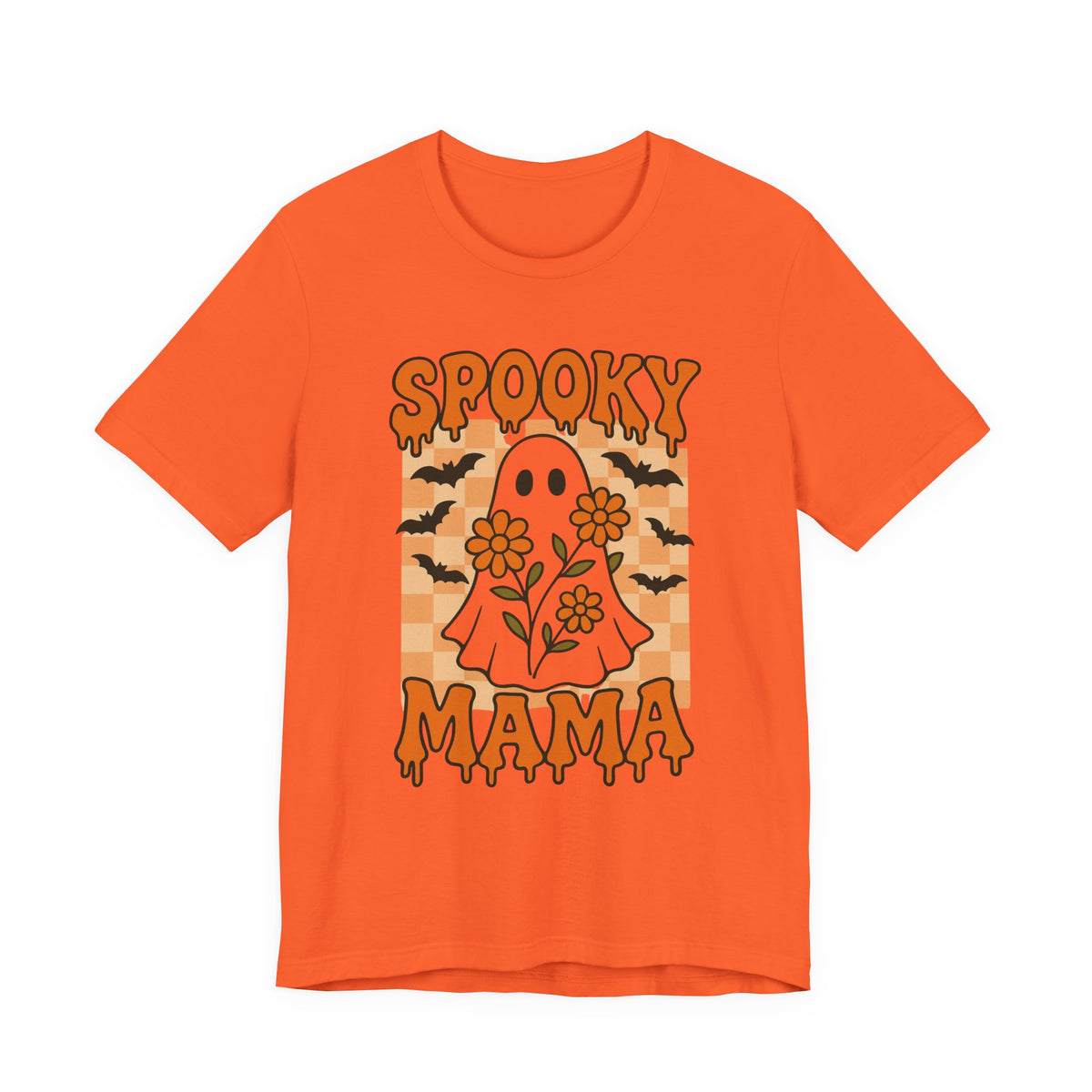 Maman Mystérieuse Groovy Vintage Fantôme Halloween Maman Mère