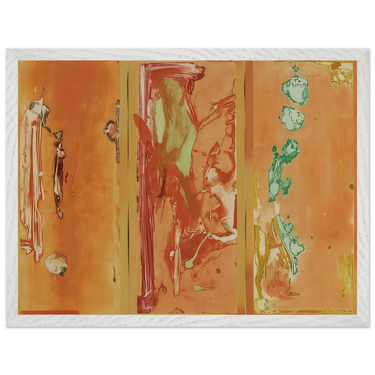 Helen Frankenthaler - Gateway - 1988 Wall art - 40x50 cm / 16x20 inches - Fine Art Poster-canvas - -