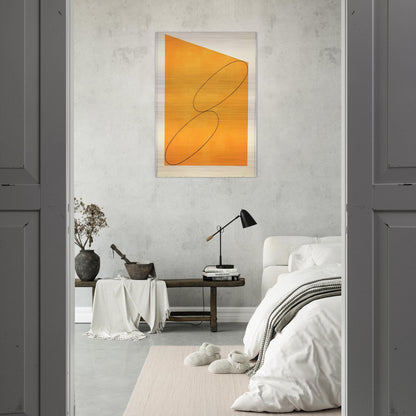TUDY ATTIC SERIES XIV 1991 - Robert Mangold Brushed Aluminum Print - 70x100 cm / 28x40 inches | Robert Mangold Aluminum Print | Robert Mangold Prints