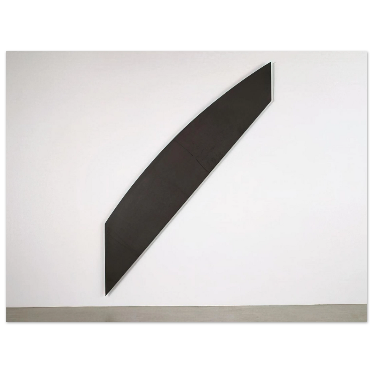 Ellsworth Kelly - Diagonal with Curve IX  75x100 cm / 30x40inches Fine Art Poster
