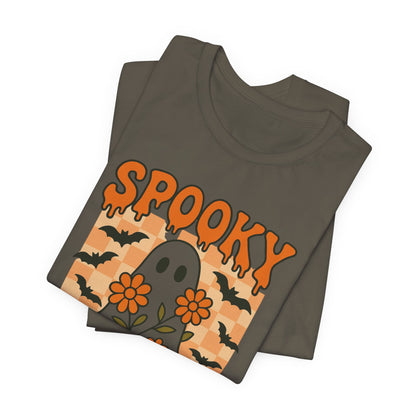 Maman Mystérieuse Groovy Vintage Fantôme Halloween Maman Mère