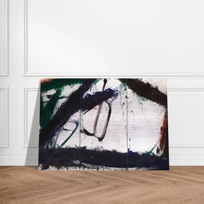 Frozen Summer - 1966 - Norman Bluhm Brushed Aluminum Print - 70x100 cm / 28x40 inches | Norman Bluhm Aluminum Print | Norman Bluhm Prints