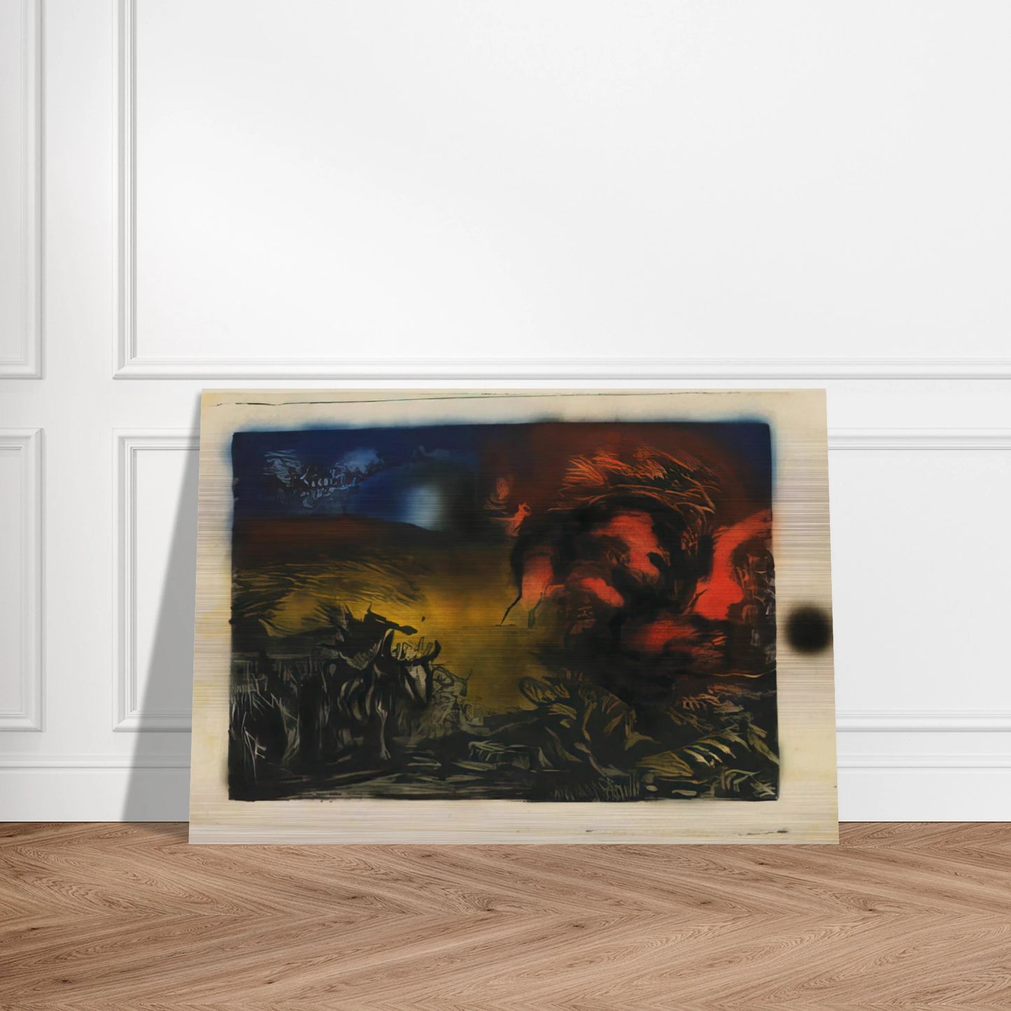 LANDSCAPE WITH STEER 1937 - Jackson Pollock Brushed Aluminum Print - 70x100 cm / 28x40 inches | Jackson Pollock Aluminum Print | Jackson Pollock Prints