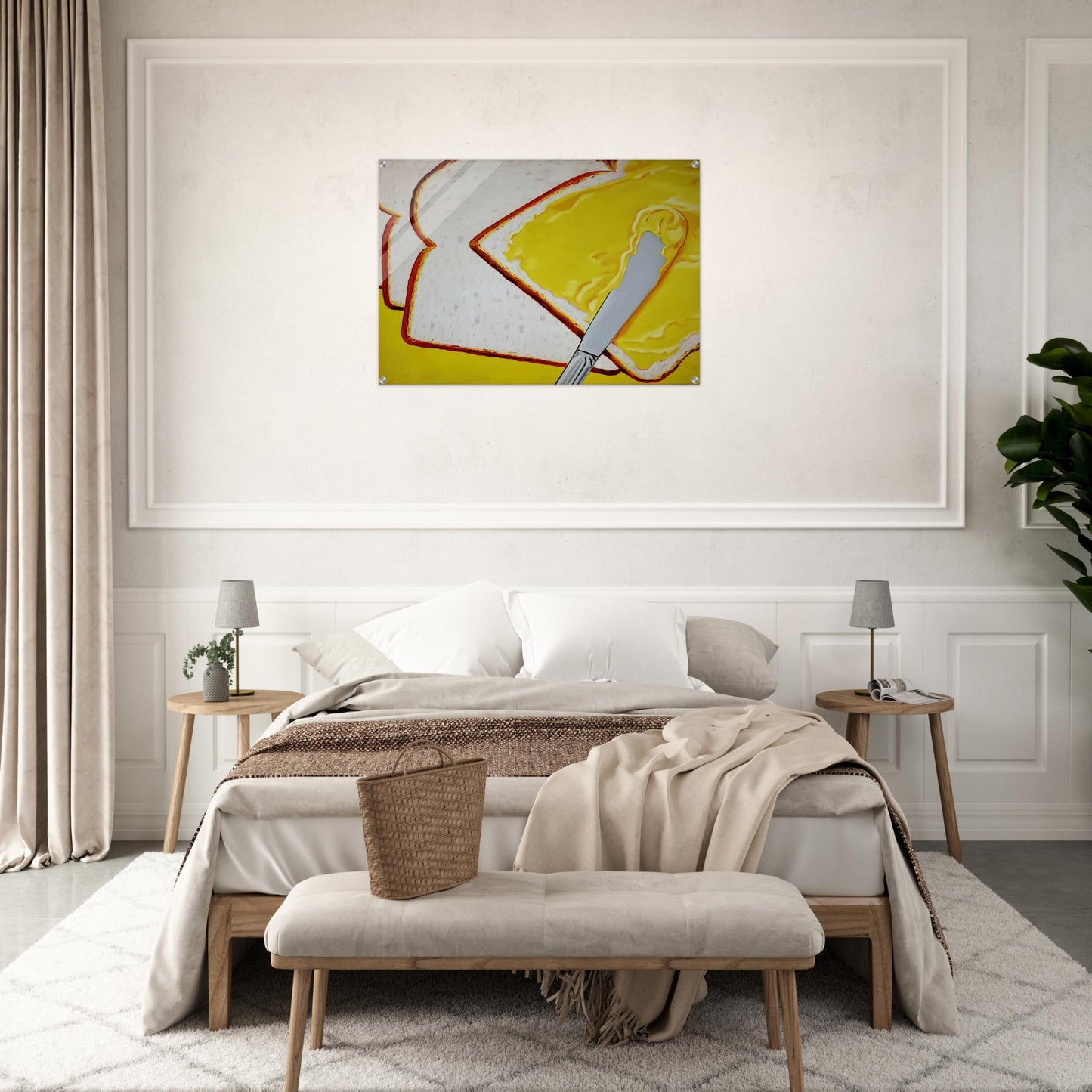 White Bread - James Rosenquist Acrylic Print - 70x100 cm / 28x40″ inches | James Rosenquist Wall Art | James Rosenquist Prints