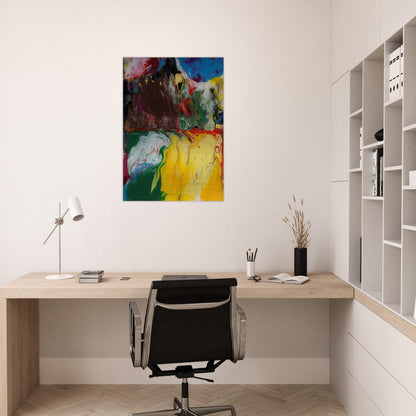 SINDBAD 2008 - Gerhard Richter Brushed Aluminum Print - 70x100 cm / 28x40 inches | Gerhard Richter Aluminum Print | Gerhard Richter Prints