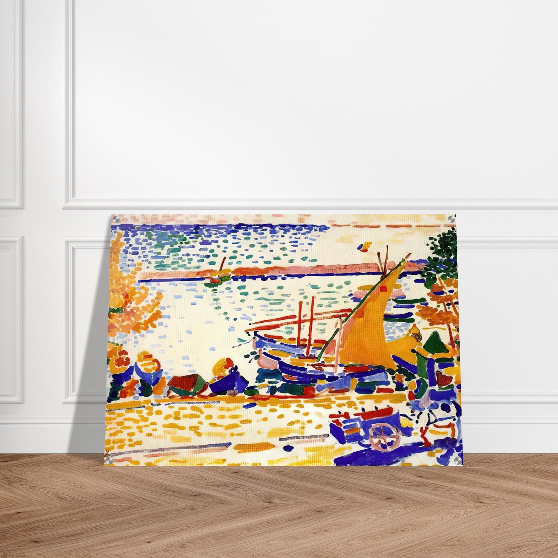 THE PORT OF COLLIOURE 1905 1 - Andre Derain Acrylic Print - 70x100 cm / 28x40″ inches
