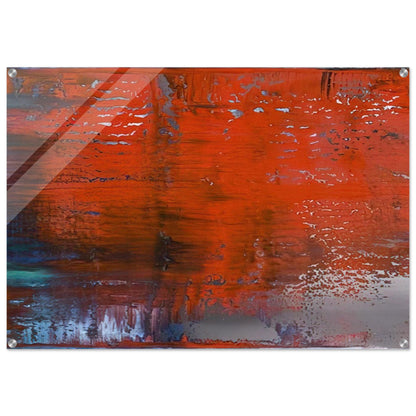 ABSTRACT PAINTING 805 4 - Gerhard Richter Acrylic Print - 70x100 cm / 28x40″ inches