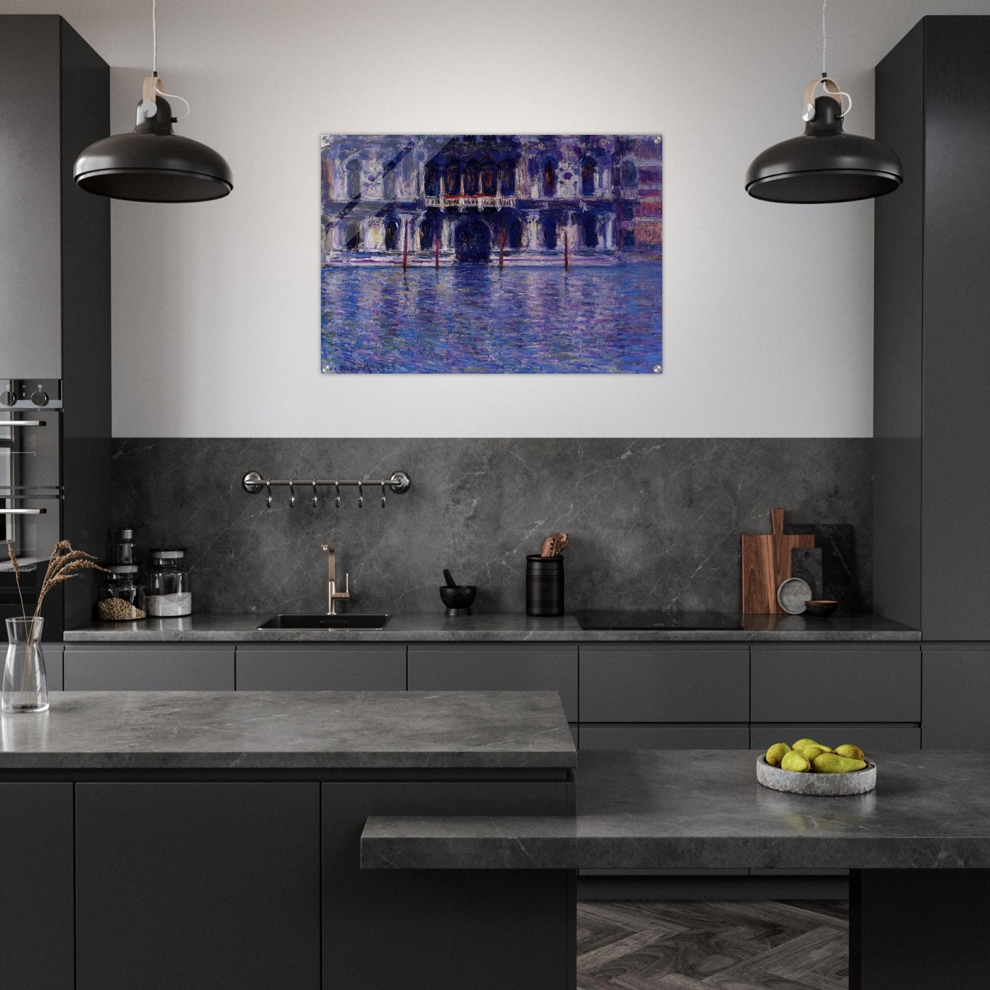 Palazzo Contarini - claude monet Acrylic Print - 70x100 cm / 28x40″ inches | claude monet Wall Art | claude monet Prints