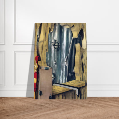 THE SILVER GAP 1926 - Rene Magritte Brushed Aluminum Print - 70x100 cm / 28x40 inches | Rene Magritte Aluminum Print | Rene Magritte Prints