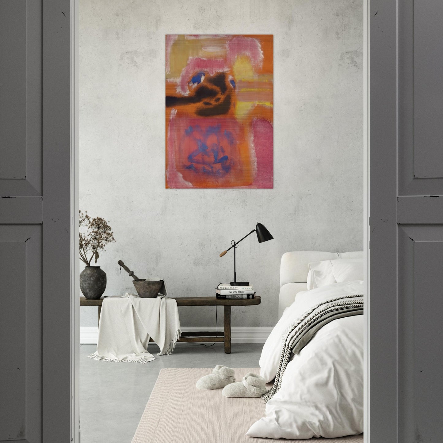 No. 9 - 1947 - Mark Rothko Brushed Aluminum Print - 70x100 cm / 28x40 inches | Mark Rothko Aluminum Print | Mark Rothko Prints