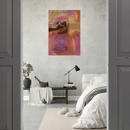 No. 9 - 1947 - Mark Rothko Brushed Aluminum Print - 70x100 cm / 28x40 inches | Mark Rothko Aluminum Print | Mark Rothko Prints