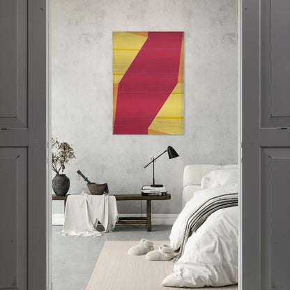 Untitled Rotation Series - 1964 - Larry Zox Brushed Aluminum Print - 70x100 cm / 28x40 inches | Larry Zox Aluminum Print | Larry Zox Prints