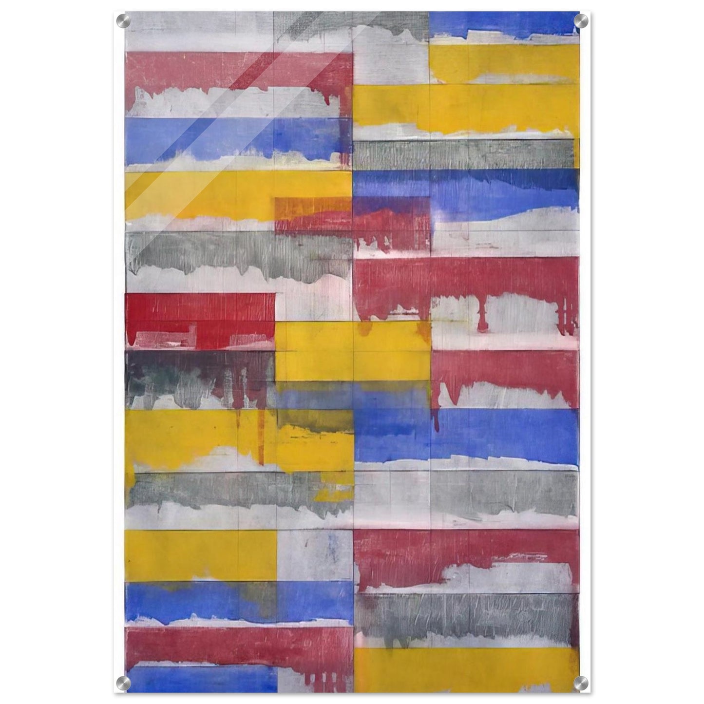 Window Study #3 - 1985 - Brice Marden Acrylic Print - 70x100 cm / 28x40″ inches | Brice Marden Wall Art | Brice Marden Prints