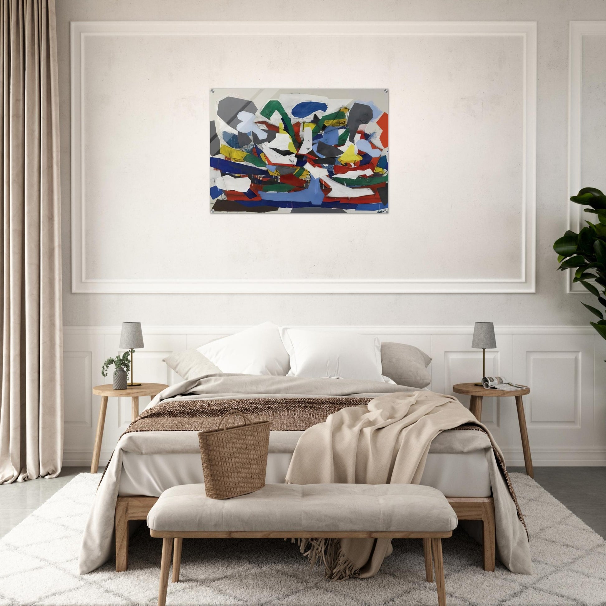 Adventure II - 1963 - Robert Goodnough Acrylic Print - 70x100 cm / 28x40″ inches | Robert Goodnough Wall Art | Robert Goodnough Prints