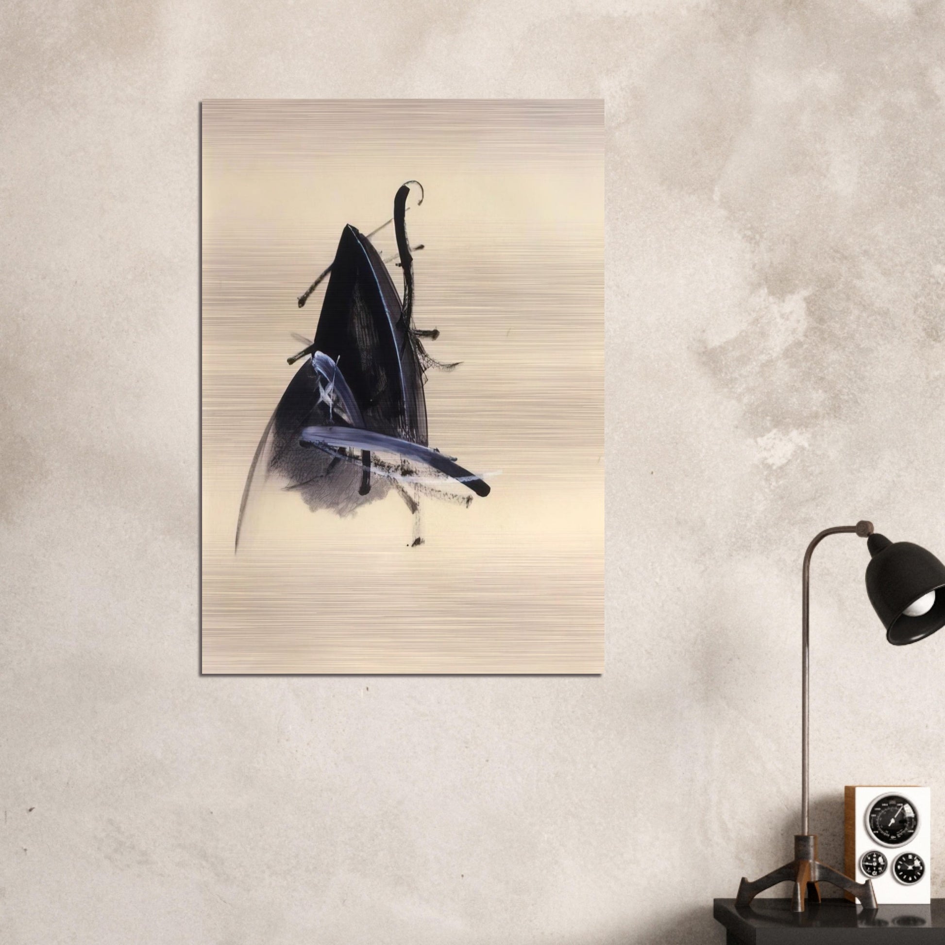 Jay DeFeo/BIG/Untitled Jewelry Series - Jay DeFeo Brushed Aluminum Print - 70x100 cm / 28x40 inches | Jay DeFeo Aluminum Print | Jay DeFeo Prints
