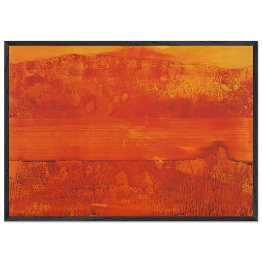 The Obscure Gods - Max Ernst 70x100 cm / 28x40 inches Framed Art Print – Black Wooden Frame