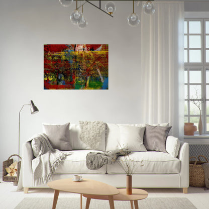MEDIATION - Gerhard Richter Brushed Aluminum Print - 70x100 cm / 28x40 inches | Gerhard Richter Aluminum Print | Gerhard Richter Prints