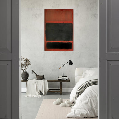No.20 - 1957 - Mark Rothko Brushed Aluminum Print - 70x100 cm / 28x40 inches | Mark Rothko Aluminum Print | Mark Rothko Prints