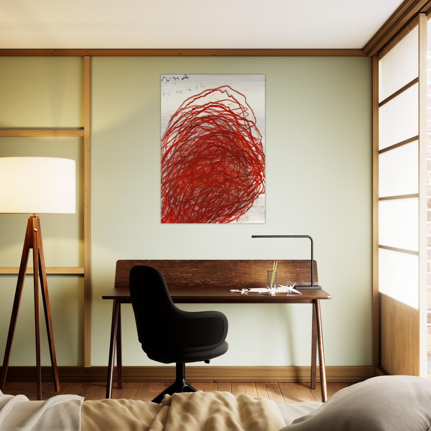 Suma - Cy Twombly Brushed Aluminum Print - 70x100 cm / 28x40 inches | Cy Twombly Aluminum Print | Cy Twombly Prints
