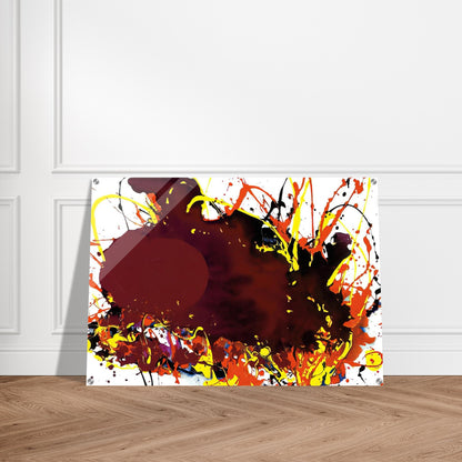 Untitled  SFP94-139  SFF 1809  - Sam Francis Acrylic Print - 70x100 cm / 28x40″ inches | Sam Francis Wall Art | Sam Francis Prints