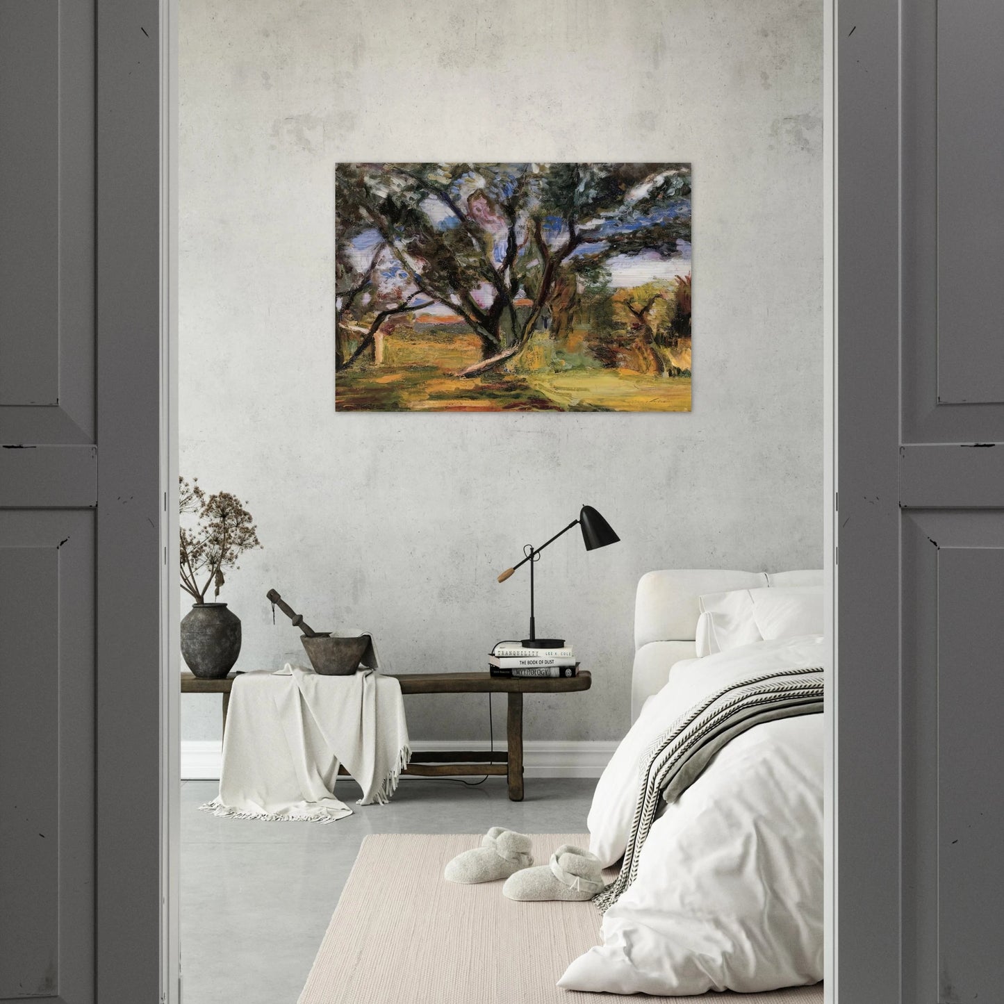 THE OLIVE TREE - Henri Matisse Brushed Aluminum Print - 70x100 cm / 28x40 inches | Henri Matisse Aluminum Print | Henri Matisse Prints