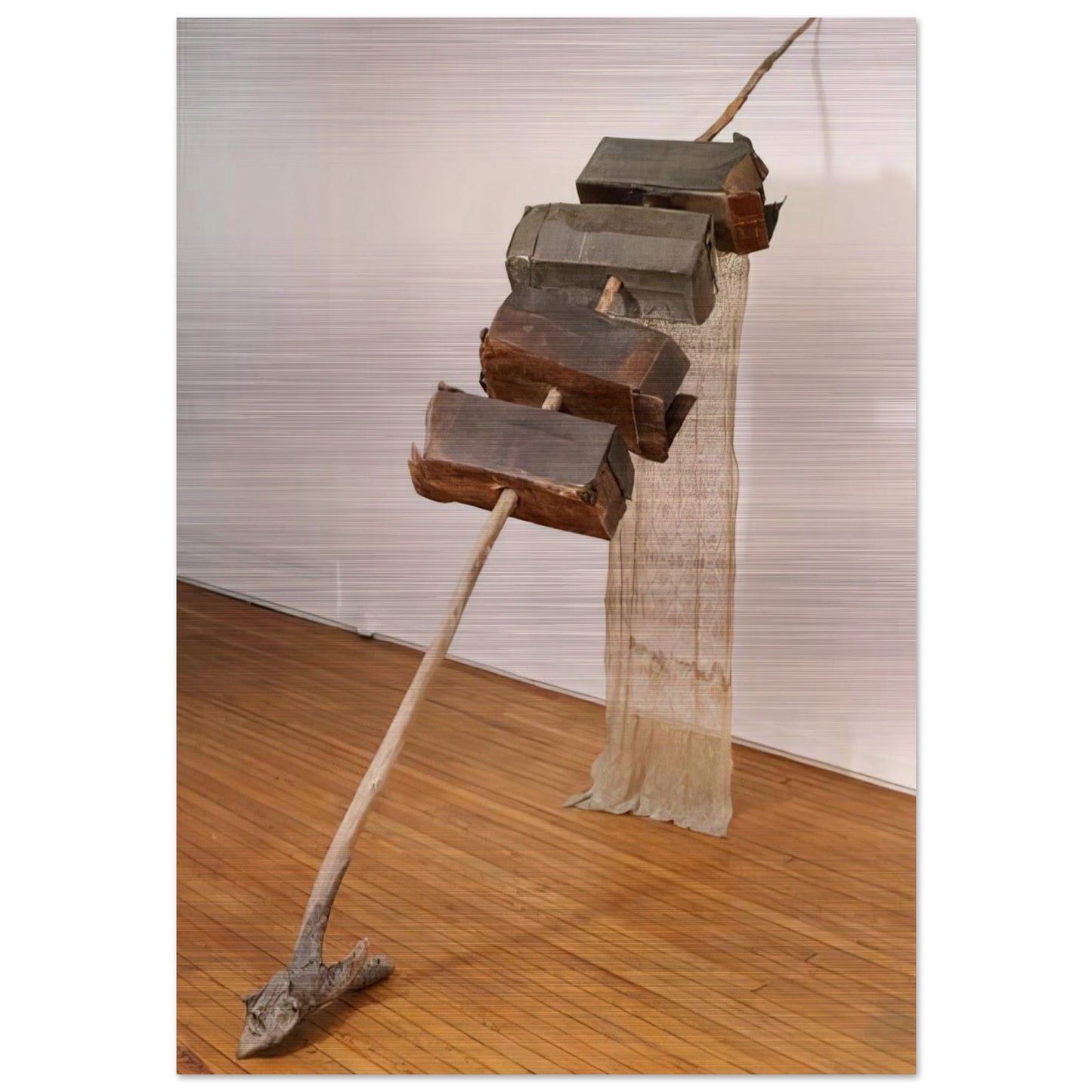 UNTITLED VENETIAN 1973 - Robert Rauschenberg Brushed Aluminum Print - 70x100 cm / 28x40 inches | Robert Rauschenberg Aluminum Print | Robert Rauschenberg Prints