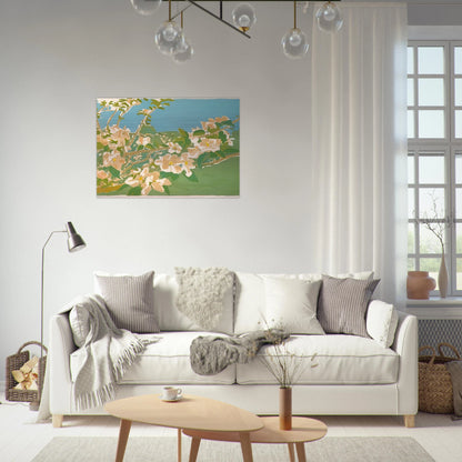 APPLE BLOSSOMS II 1974 - Fairfield Porter Brushed Aluminum Print - 70x100 cm / 28x40 inches | Fairfield Porter Aluminum Print | Fairfield Porter Prints