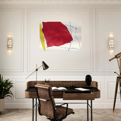 Untitled - 1979 - Ray Parker Brushed Aluminum Print - 70x100 cm / 28x40 inches | Ray Parker Aluminum Print | Ray Parker Prints