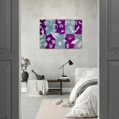 POLYNESIA LA MER 1946 - Henri Matisse Brushed Aluminum Print - 70x100 cm / 28x40 inches | Henri Matisse Aluminum Print | Henri Matisse Prints