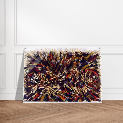 Untitled - 1995 - Arman Acrylic Print - 70x100 cm / 28x40″ inches | Arman Wall Art | Arman Prints