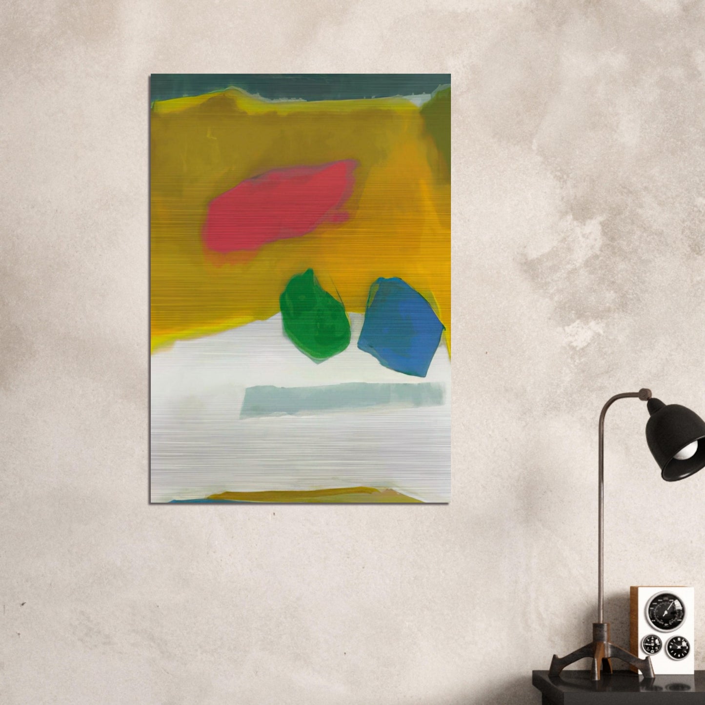 HARRIET 1984 - Esteban Vicente Brushed Aluminum Print - 70x100 cm / 28x40 inches | Esteban Vicente Aluminum Print | Esteban Vicente Prints