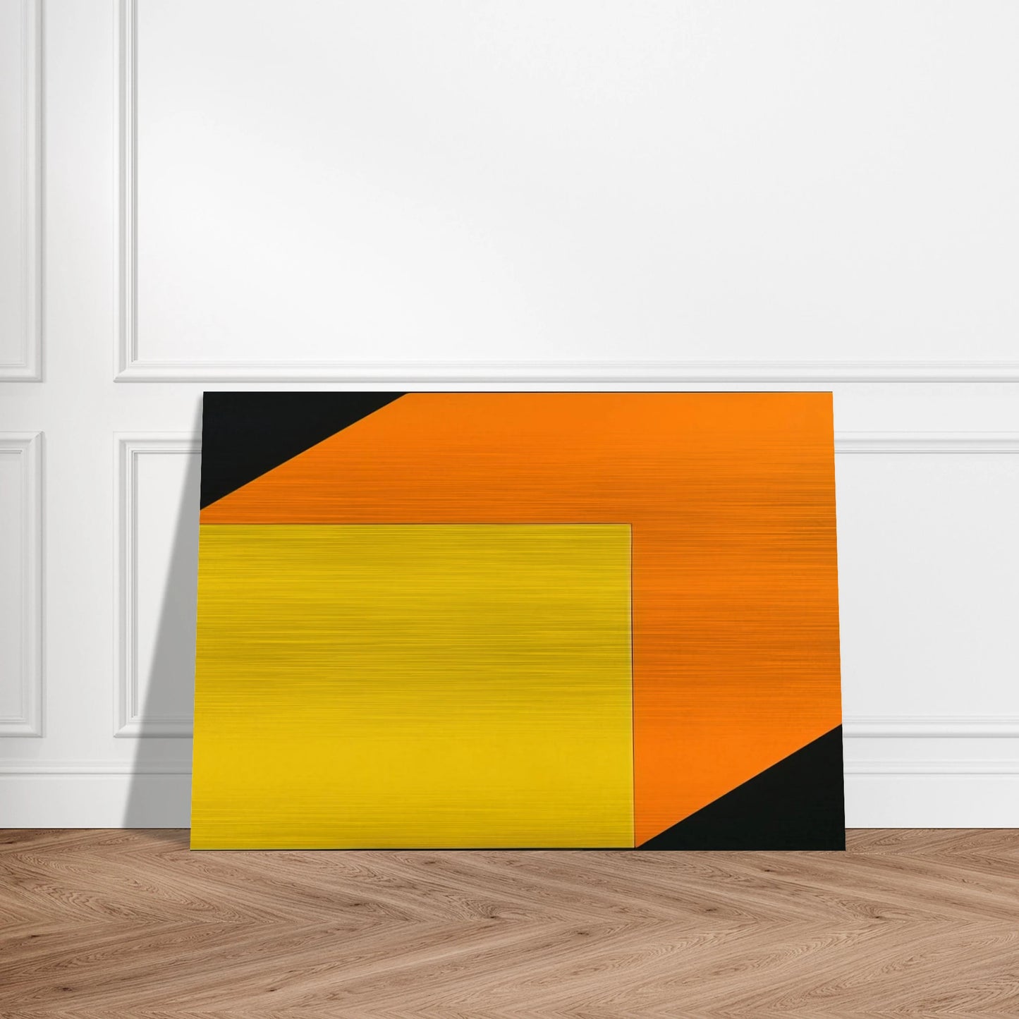 Yellow Orange - Ellsworth Kelly Brushed Aluminum Print - 70x100 cm / 28x40 inches | Ellsworth Kelly Aluminum Print | Ellsworth Kelly Prints