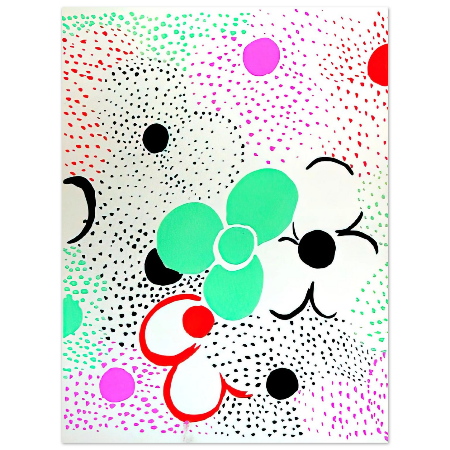 Sonia Delaunay - COMPOSITION 12  75x100 cm / 30x40inches Fine Art Poster