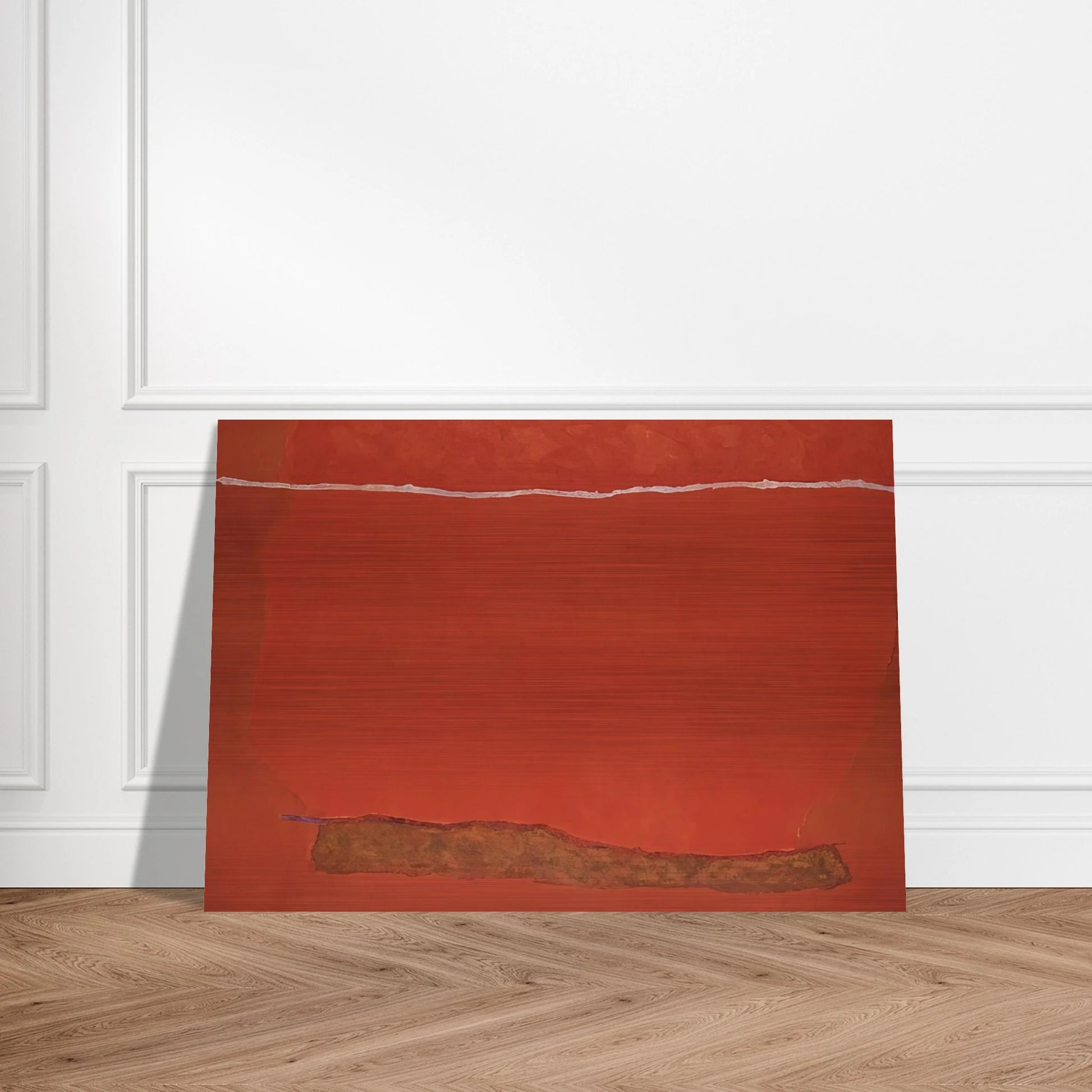 Infinity Field, Lefkada Series - Color Field Painting - Theodoros Stamos Brushed Aluminum Print - 70x100 cm / 28x40 inches | Theodoros Stamos Aluminum Print | Theodoros Stamos Prints