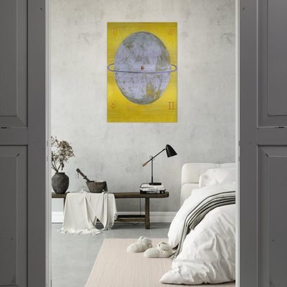 THE DOVE NR 12 1915 - Hilma af Klint Brushed Aluminum Print - 70x100 cm / 28x40 inches | Hilma af Klint Aluminum Print | Hilma af Klint Prints