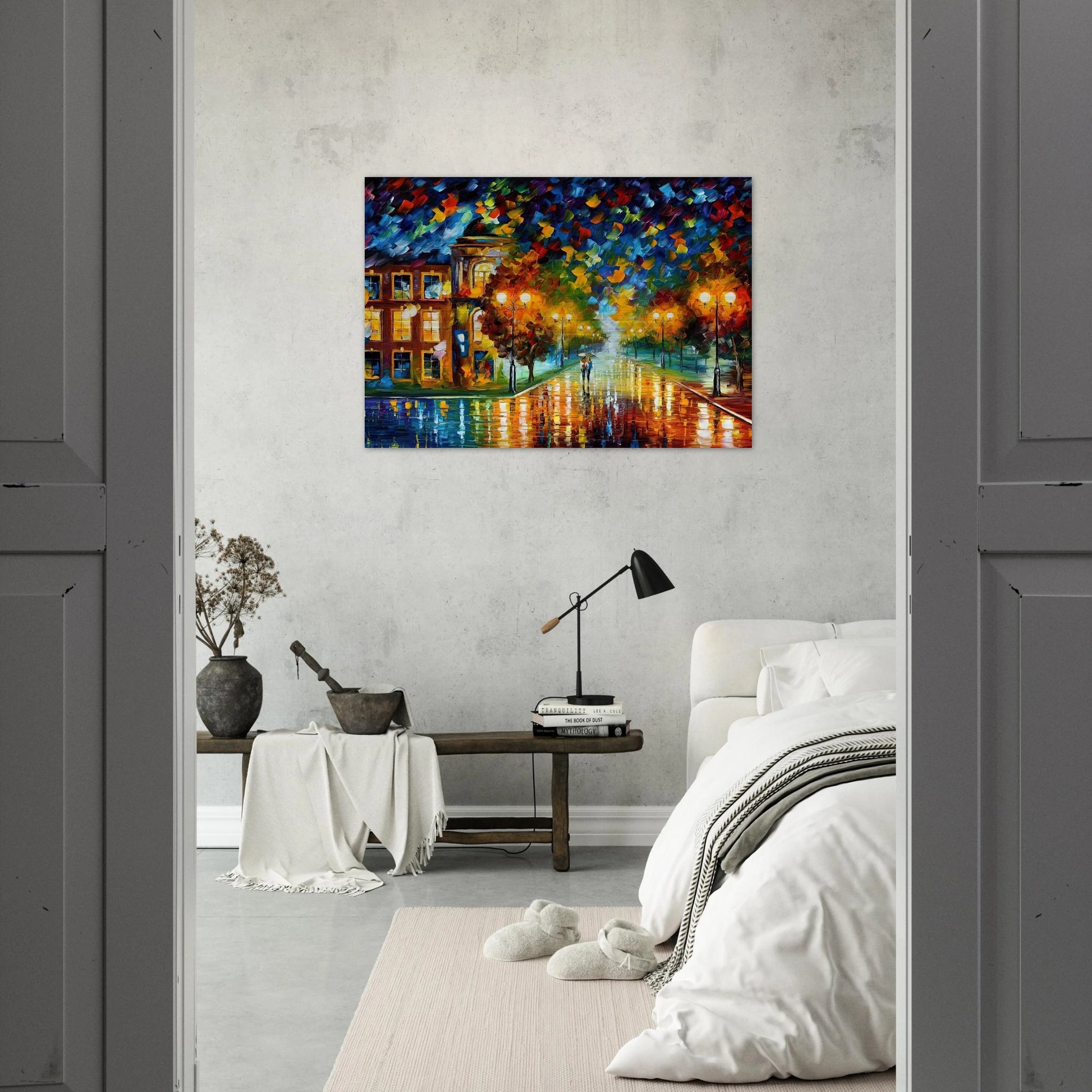 Leonid Afremov - Leonid Afremov Brushed Aluminum Print - 70x100 cm / 28x40 inches | Leonid Afremov Aluminum Print | Leonid Afremov Prints