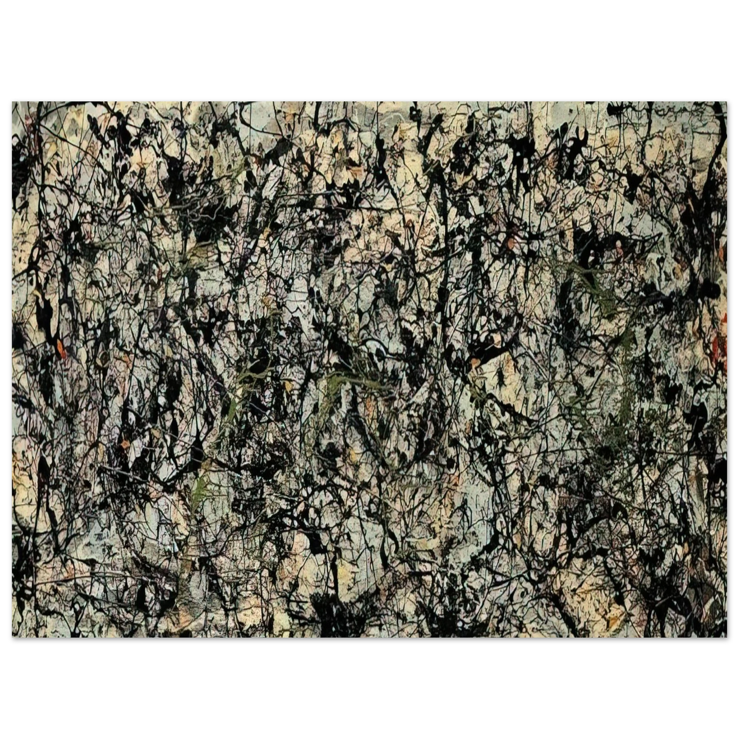 Jackson Pollock - LUCIFER 1947  75x100 cm / 30x40inches Fine Art Poster