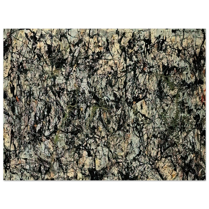 Jackson Pollock - LUCIFER 1947  75x100 cm / 30x40inches Fine Art Poster