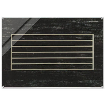 Untitled - Minimalism - Donald Judd Acrylic Print - 70x100 cm / 28x40″ inches