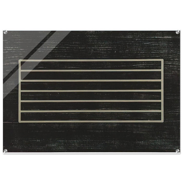 Untitled - Minimalism - Donald Judd Acrylic Print - 70x100 cm / 28x40″ inches