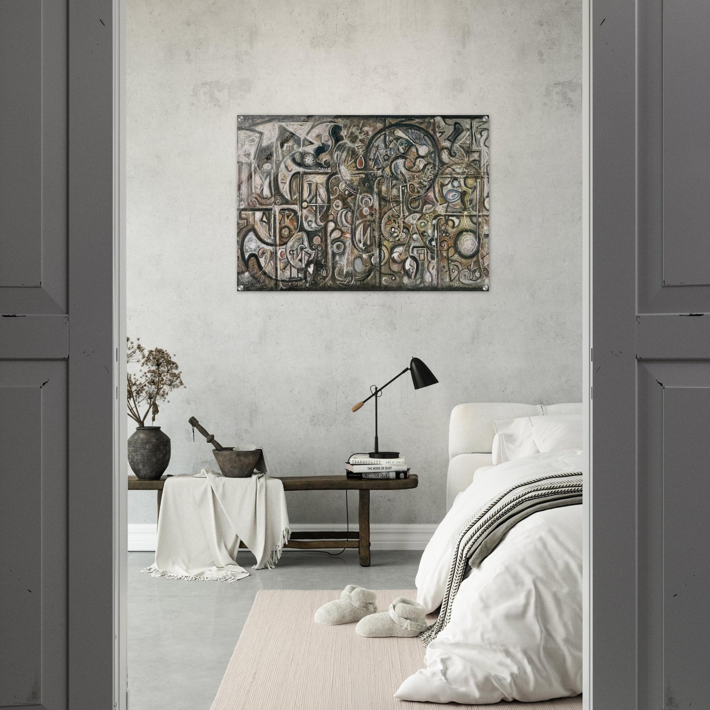 Symphony No. 1, The Transcendental - Richard Pousette-Dart Acrylic Print - 70x100 cm / 28x40″ inches | Richard Pousette-Dart Wall Art | Richard Pousette-Dart Prints