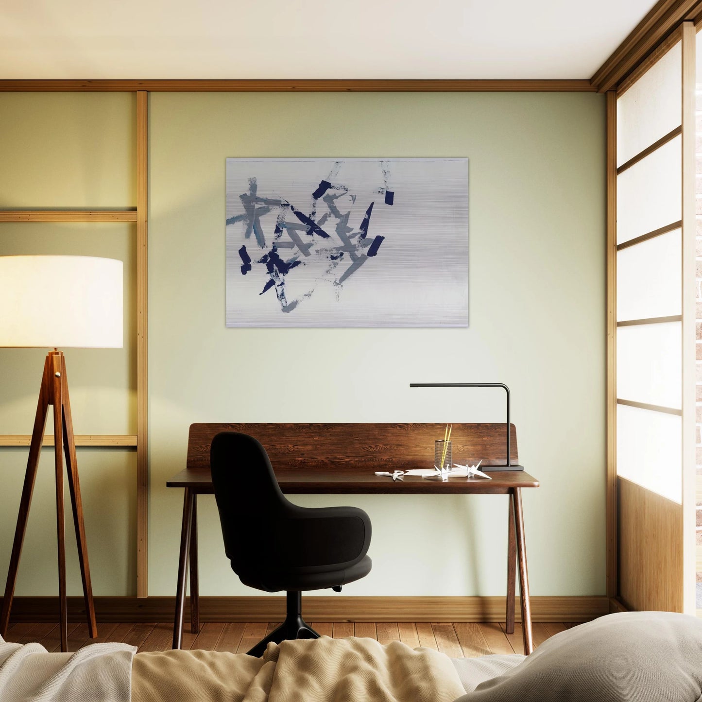 Untitled Free Structures - 1962 - Charlotte Posenenske Brushed Aluminum Print - 70x100 cm / 28x40 inches | Charlotte Posenenske Aluminum Print | Charlotte Posenenske Prints
